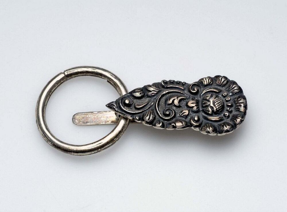Gespklem met sleutelhanger