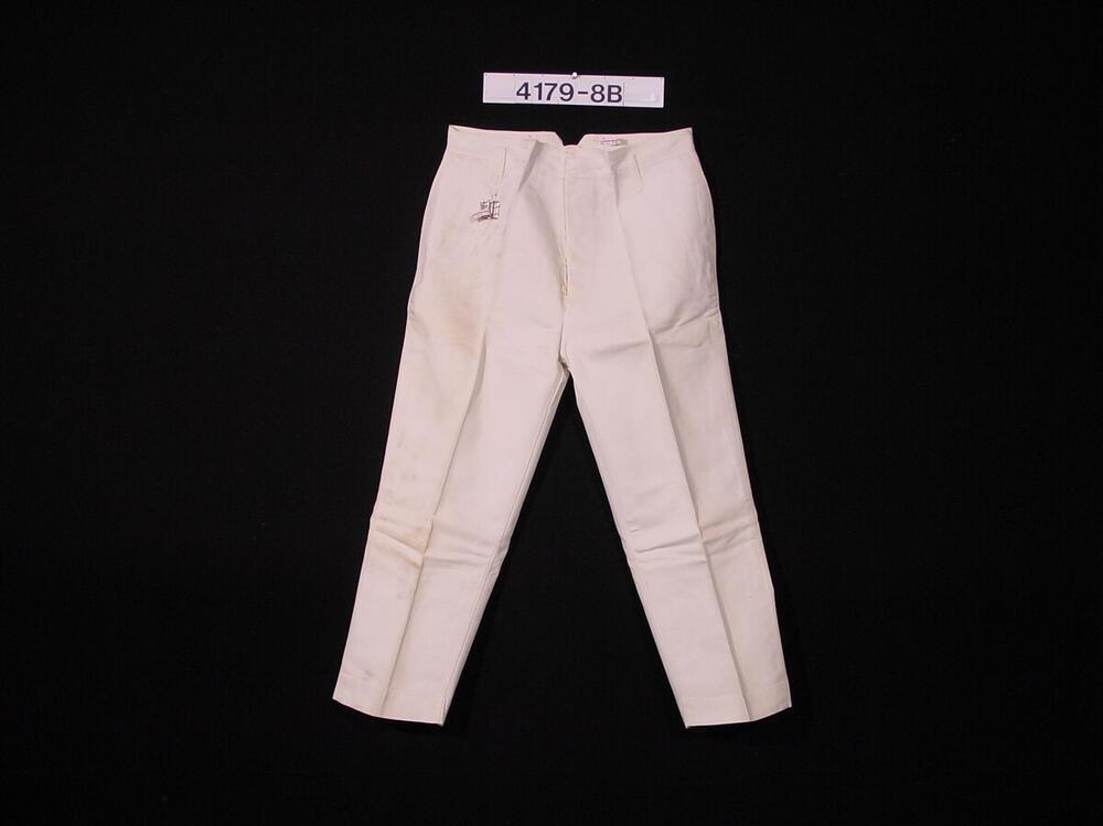Broek van het uniform van een zeekapitein