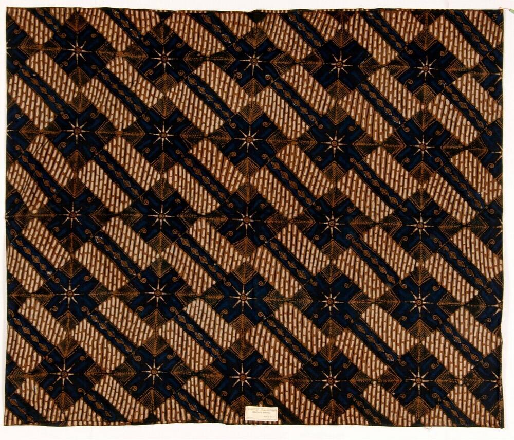 Sarong van batik op textiel