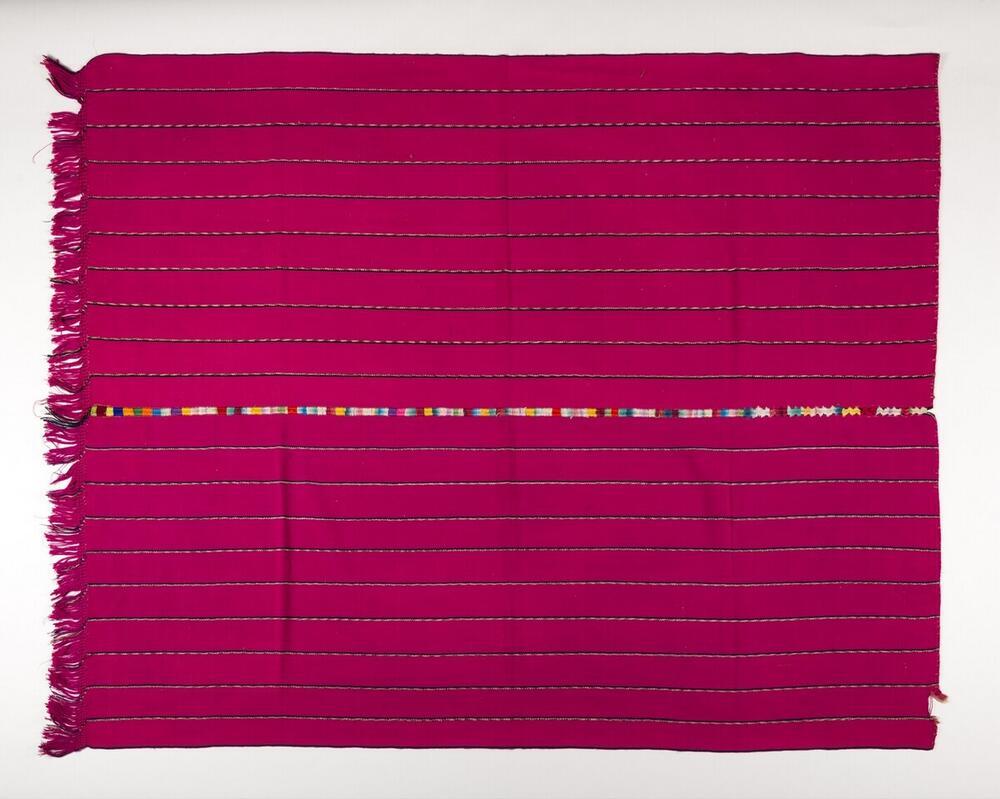 Gestreepte roze doek
