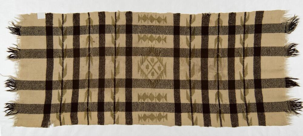 Doek met ruitjesmotief