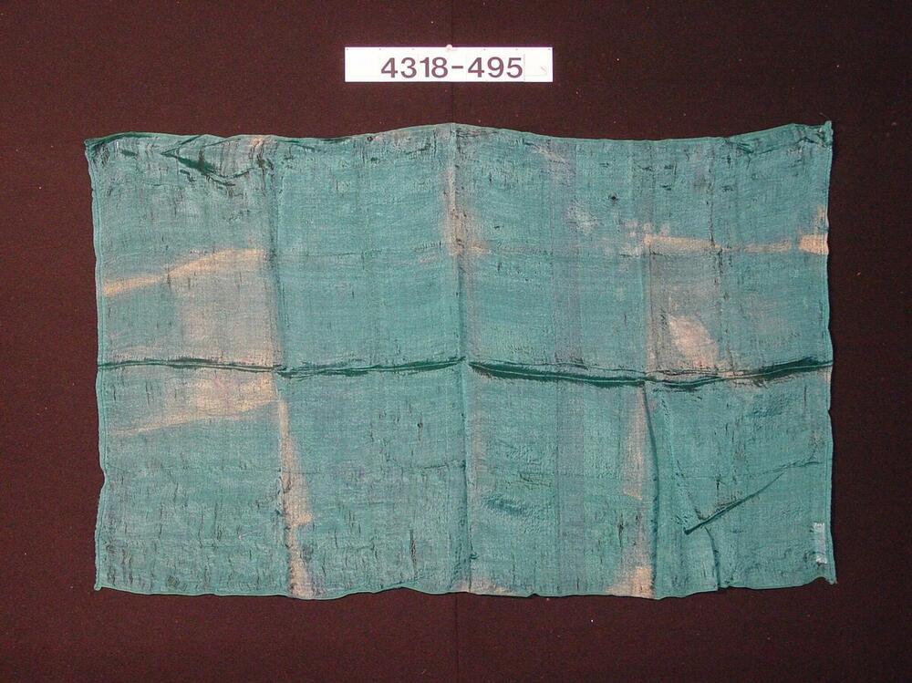 Zijden groene doek