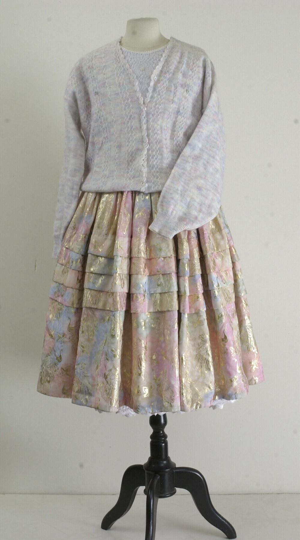 Licht gemeleerd gekleurd vest