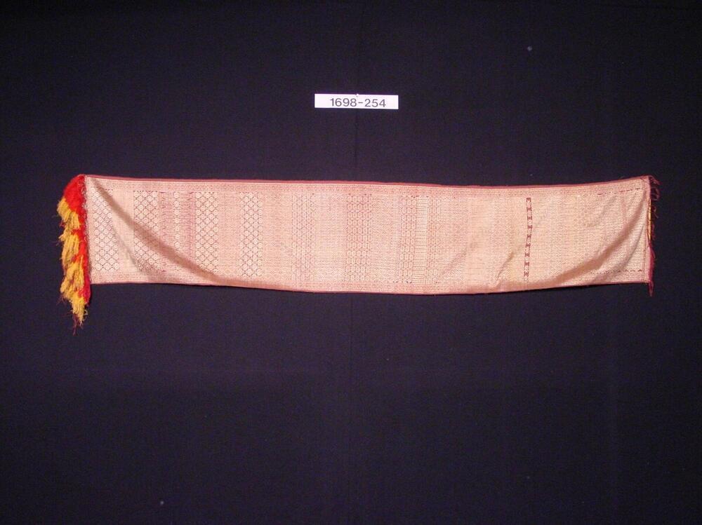 Schouder- en borstdoek met franje