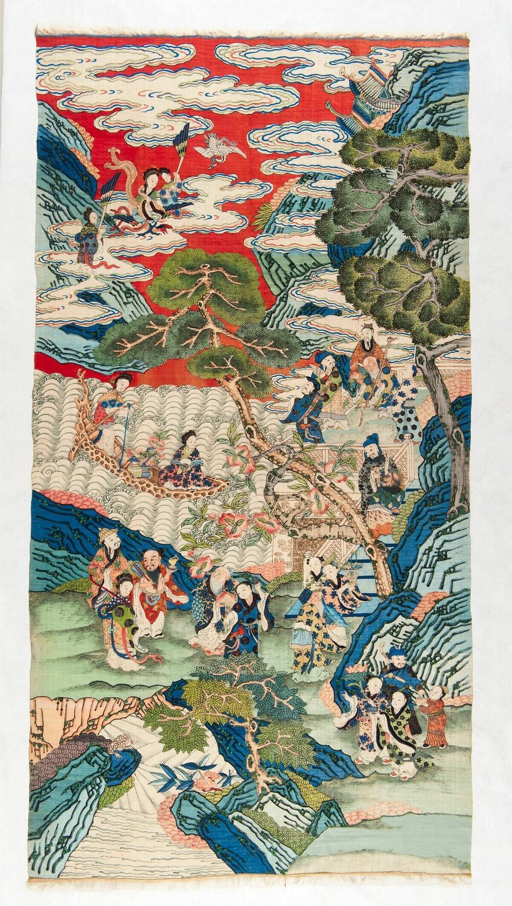 Applicatiewerk: Landschap met mensen