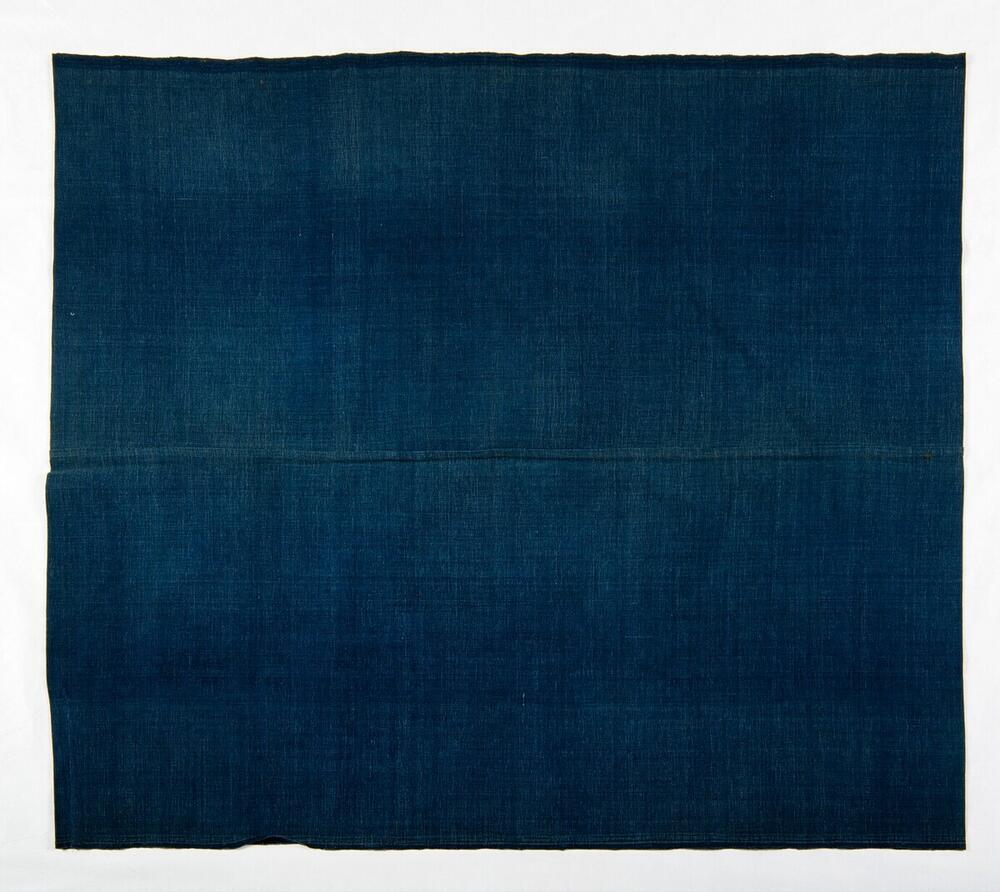 Blauwe wikkelrok