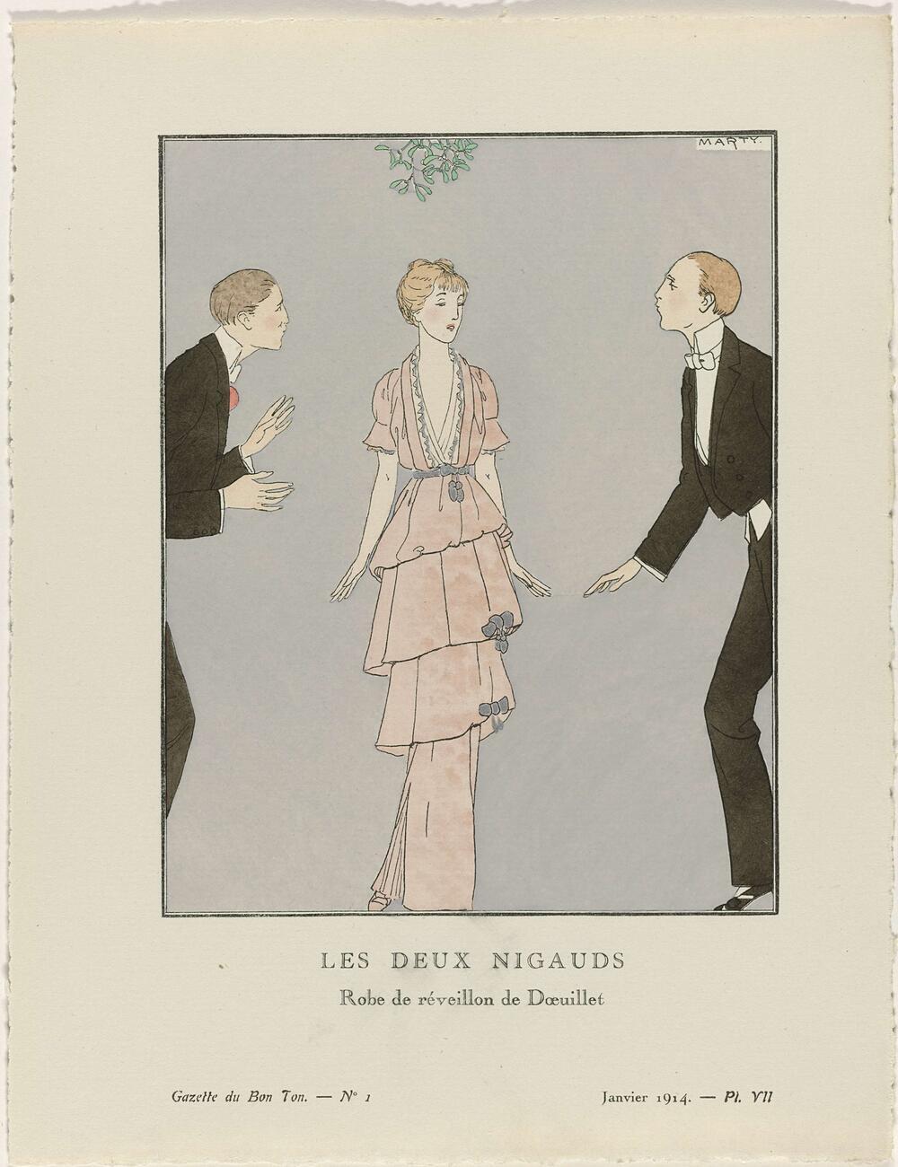 Gazette du Bon Ton. Art – Modes & Frivolités: Evening Attire