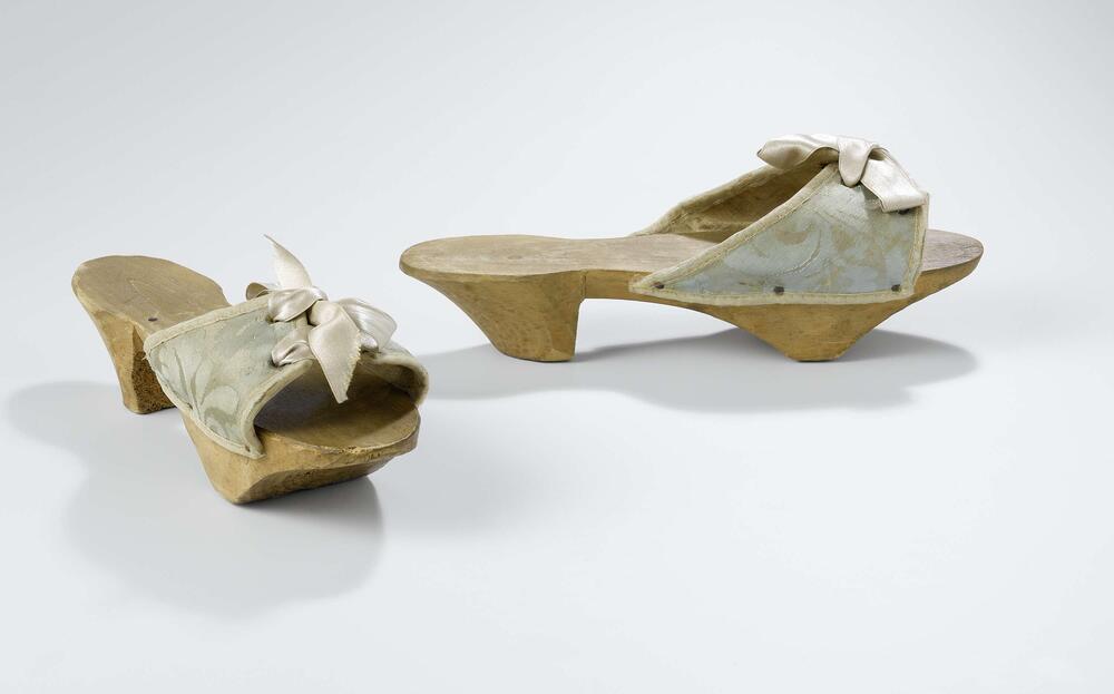 Pair of pattens, or overshoes