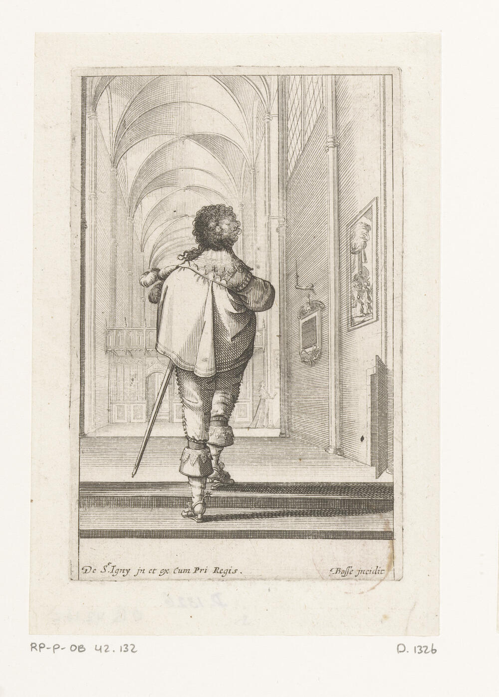 La Noblesse Française à l’église (The French Nobility at Church)