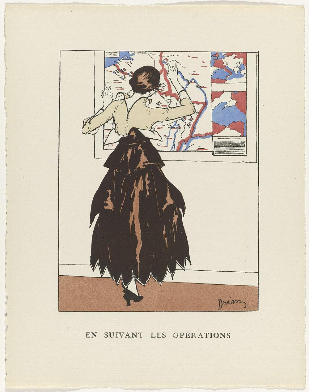 Gazette du Bon Ton in oorlogstijd