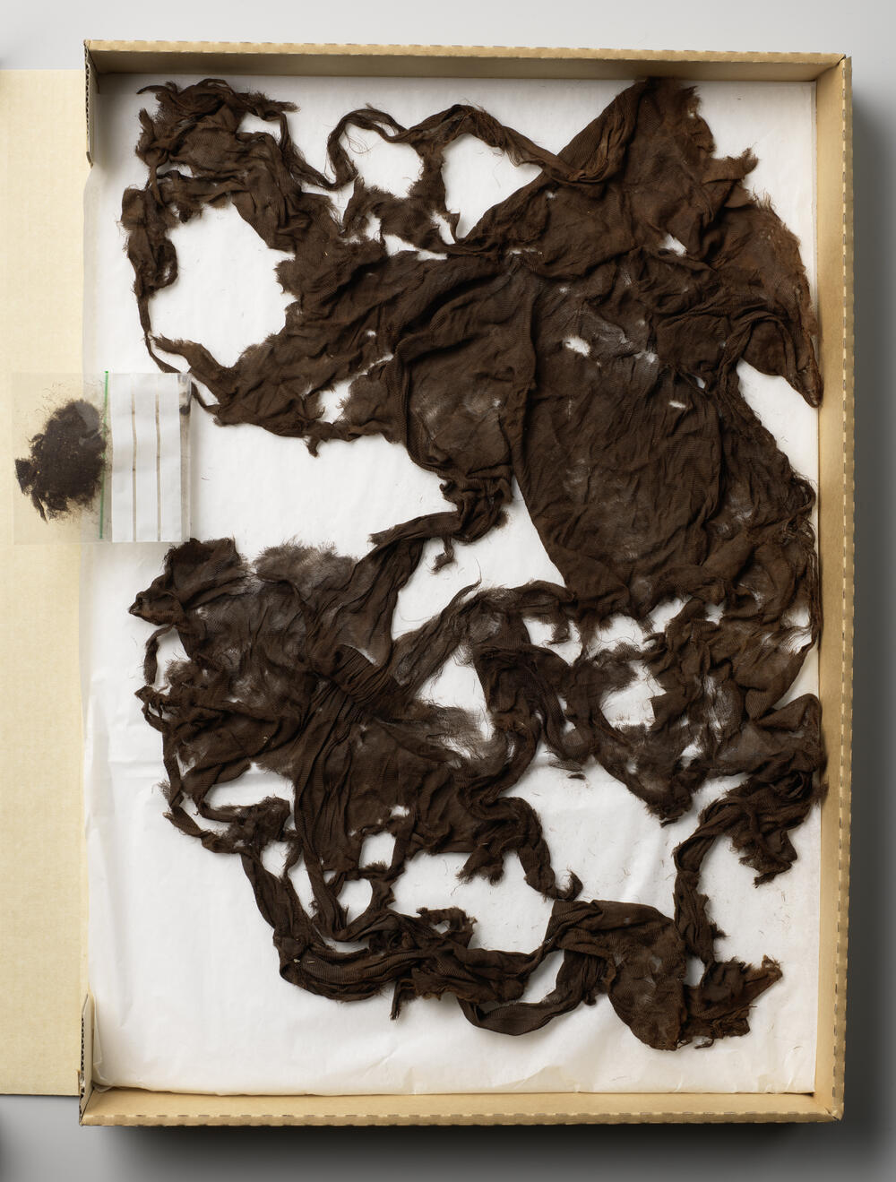 Blinddoek gedragen bij de executie van freule Johanna Magdalena Catharina Judith van Dorth tot…