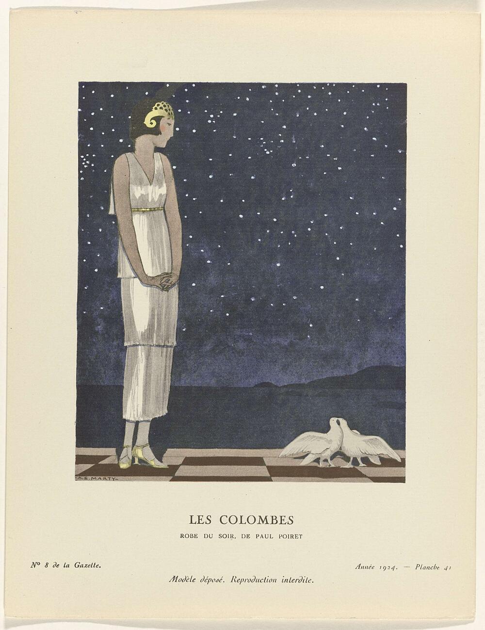 Gazette du Bon Ton. Art – Modes & Frivolités: Evening Attire