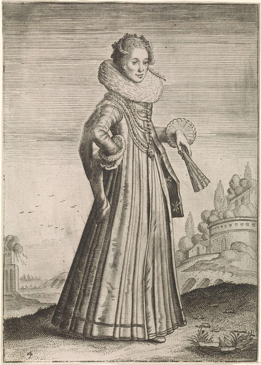 Habitus et cultus Matronarum Nobilu et Rusticarum (Clothing and Manners of Noblewomen and…