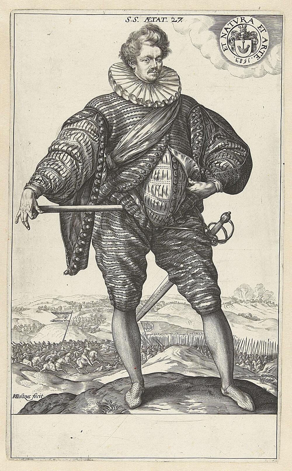 Officieren met ‘ganzenbuiken’