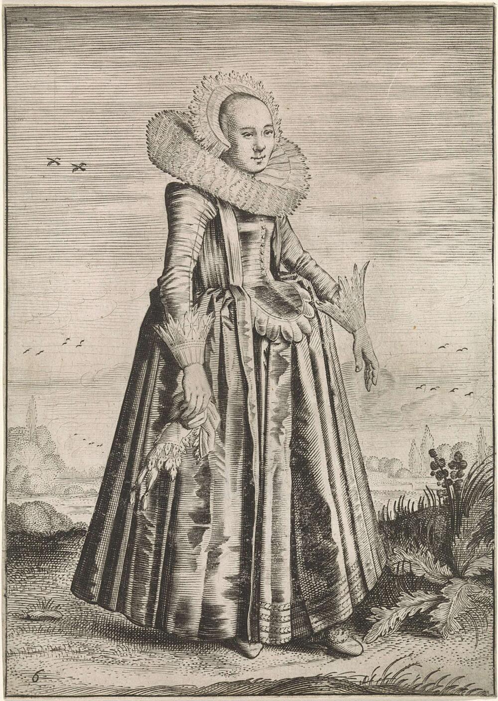 Habitus et cultus Matronarum Nobilu et Rusticarum (Clothing and Manners of Noblewomen and…