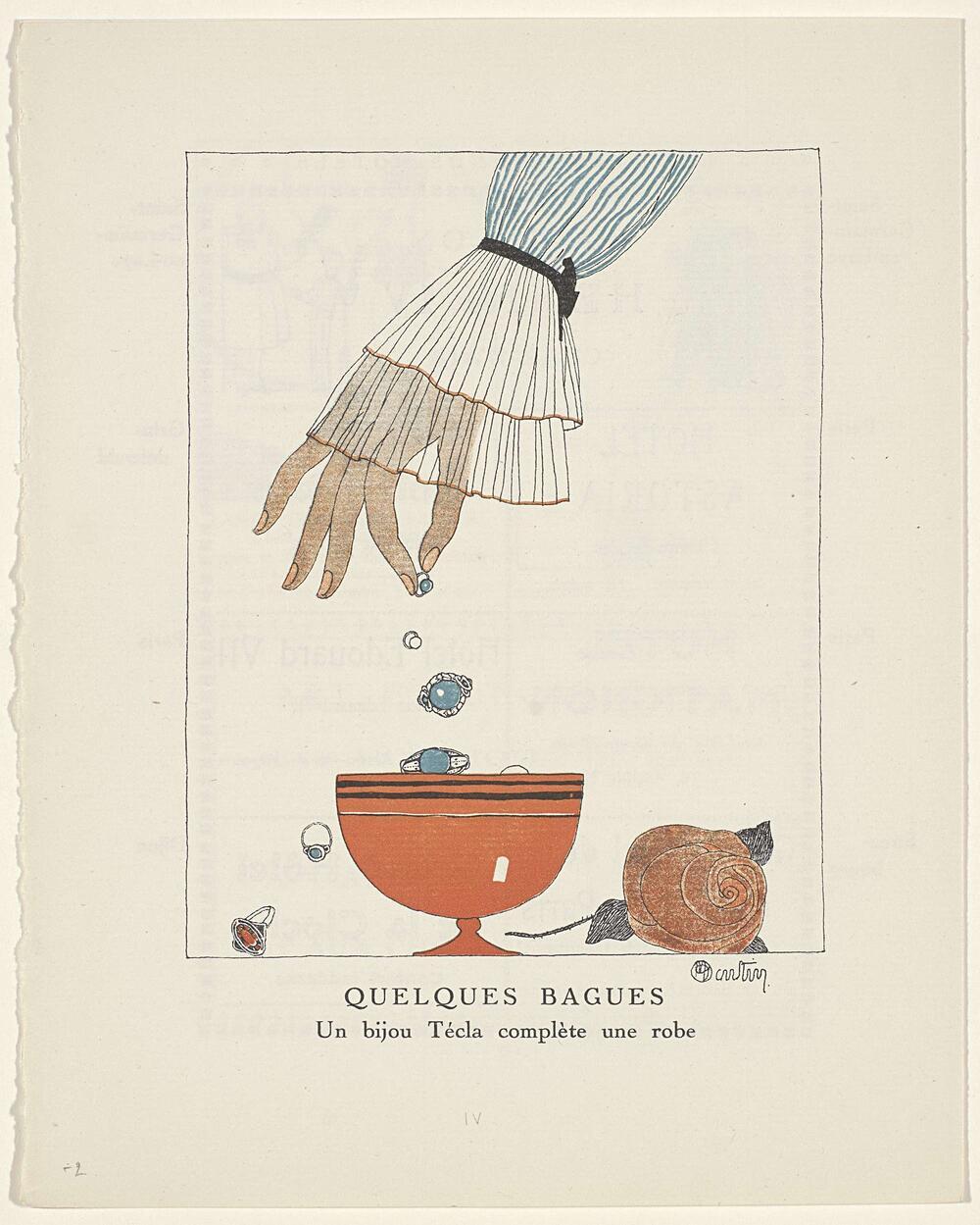 Gazette du Bon Ton. Art – Modes & Frivolités: lay-out