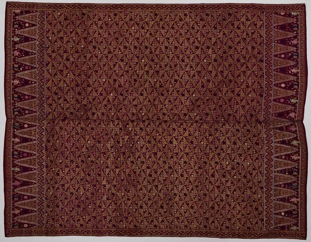 Kain songket, saput