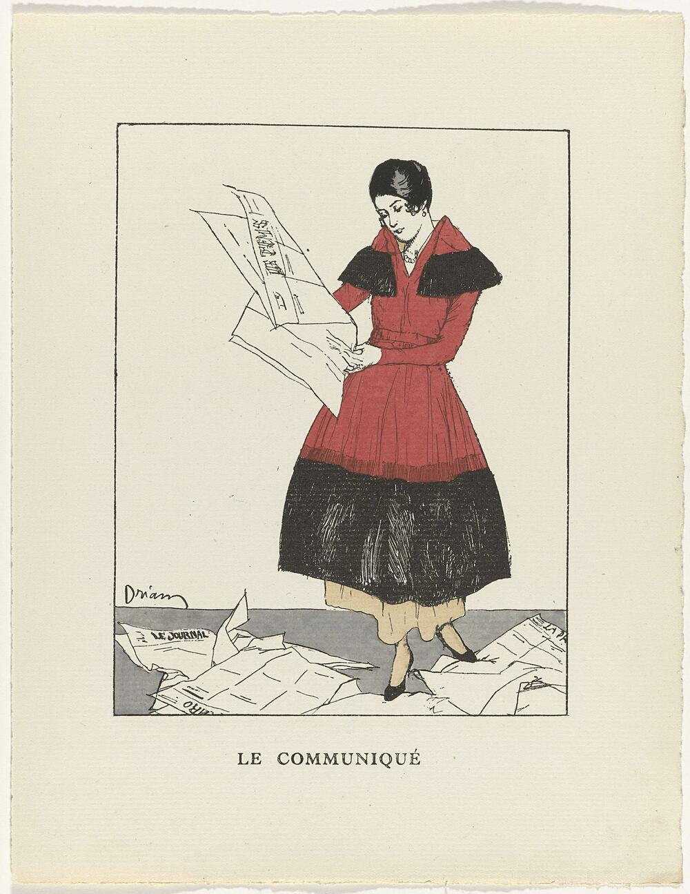 Gazette du Bon Ton in oorlogstijd