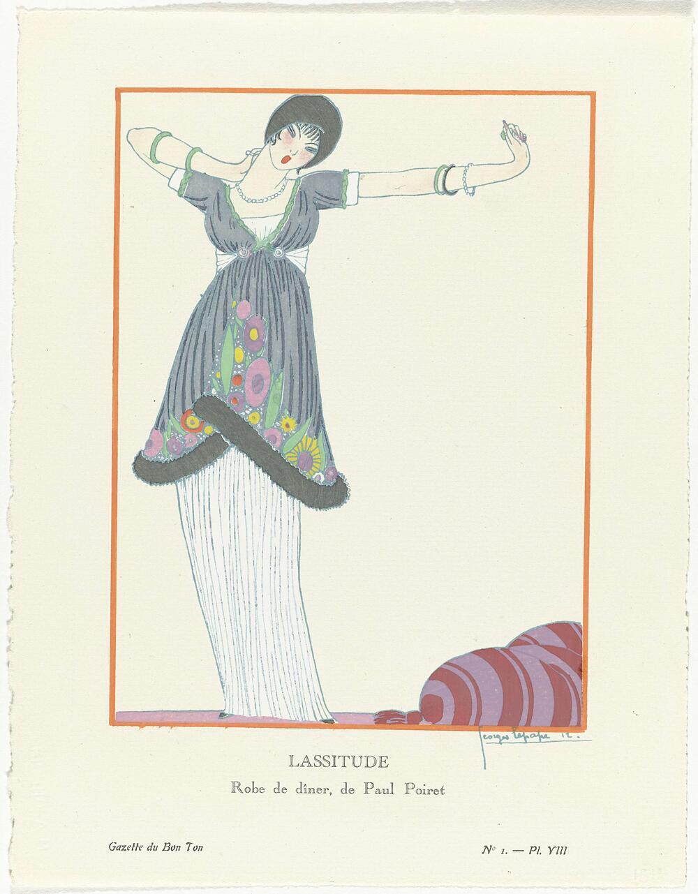 Gazette du Bon Ton. Art – Modes & Frivolités: Famous Fashion Houses