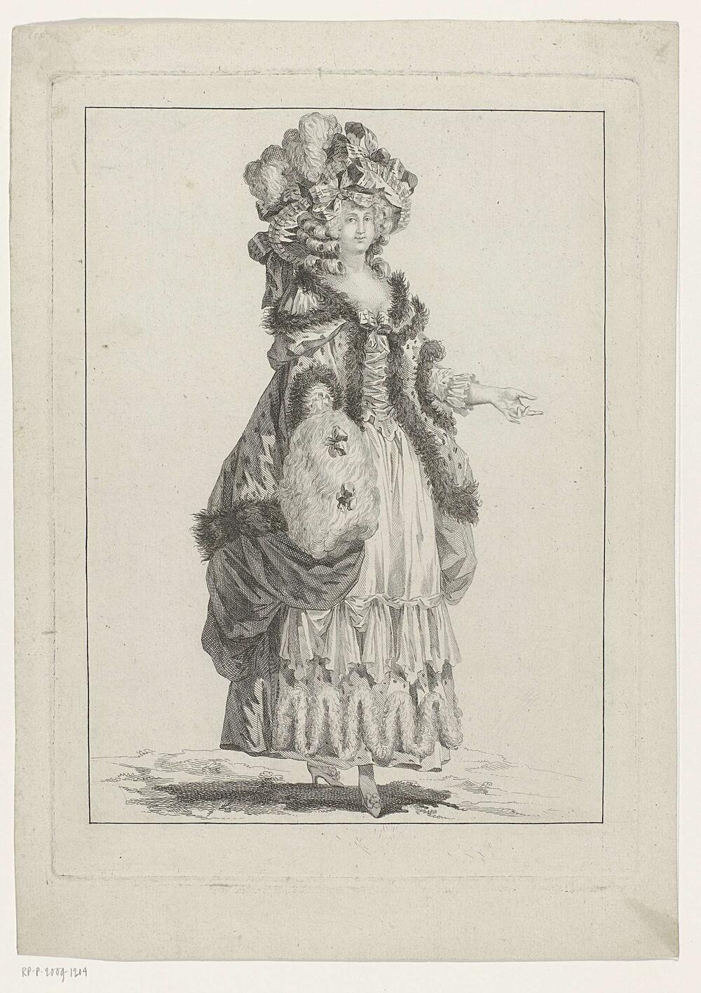 Gallerie des Modes et Costumes Français, 1785, ccc 296