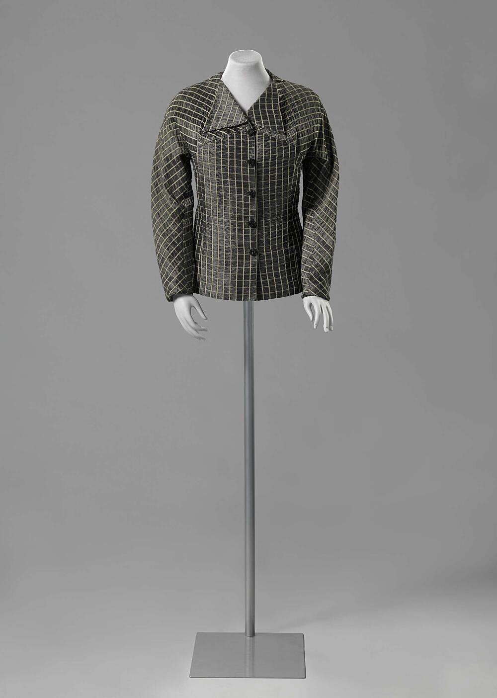 Chequered Fabric Jacket