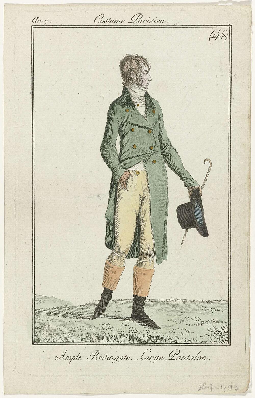 Journal des Dames et des Modes: Men’s Fashion