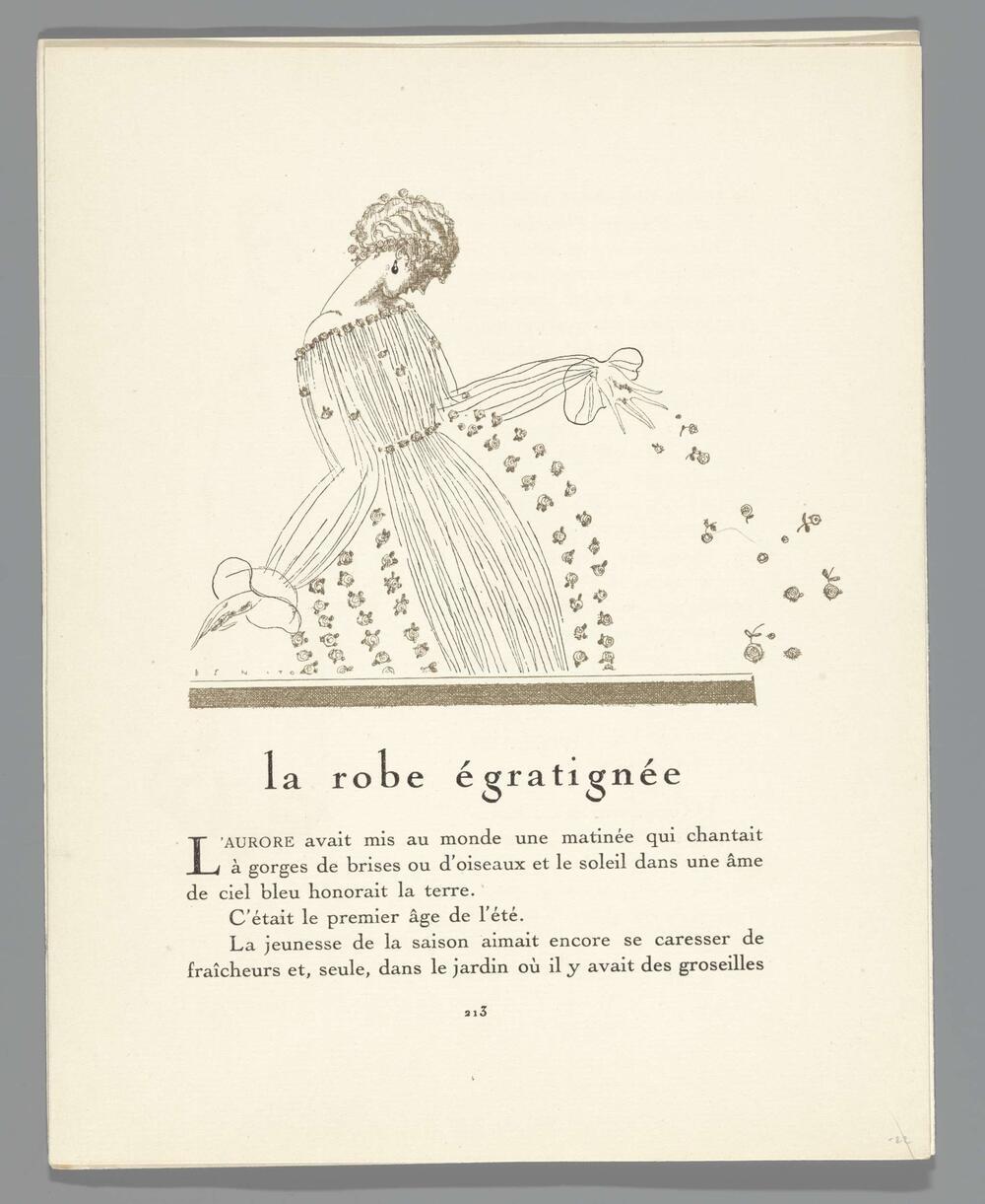 Gazette du Bon Ton. Art – Modes & Frivolités: lay-out