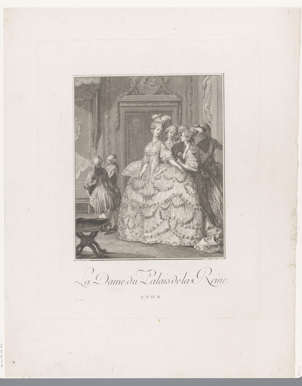 Marie Antoinette: The Queen of Fashion: Court Lady in a Robe de cour