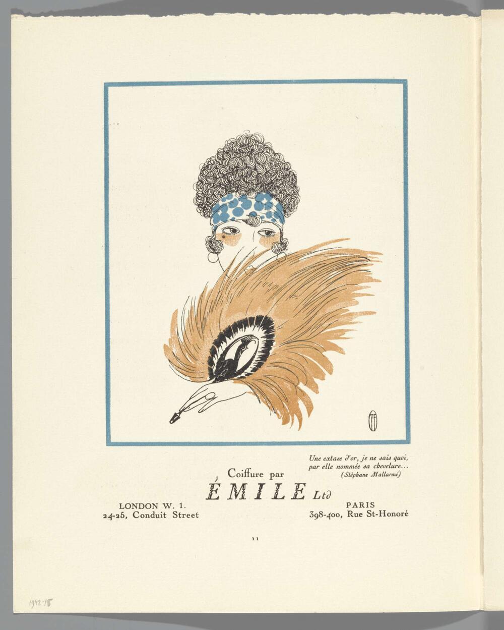 Gazette du Bon Ton. Art – Modes & Frivolités: reclamemateriaal