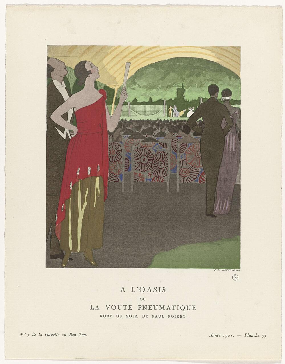 Gazette du Bon Ton. Art – Modes & Frivolités: Evening Attire