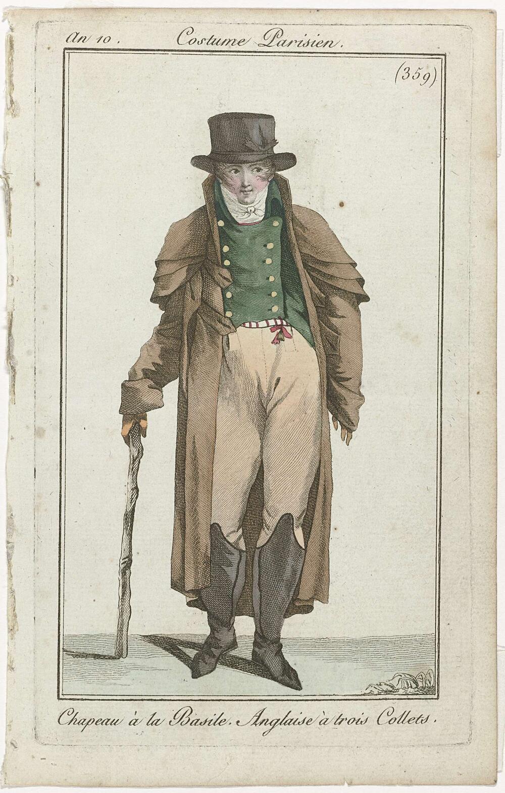 Journal des Dames et des Modes: Men’s Fashion