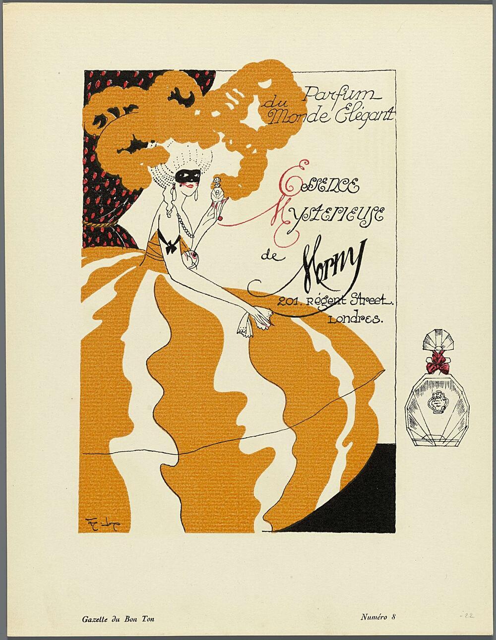 Gazette du Bon Ton. Art – Modes & Frivolités: reclamemateriaal