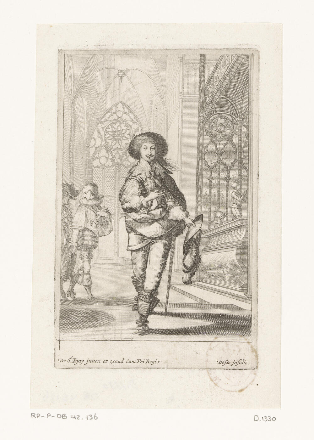 La Noblesse Française à l’église (De Franse adel in de kerk)