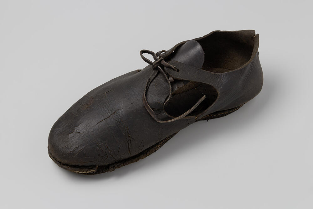 Leren schoen