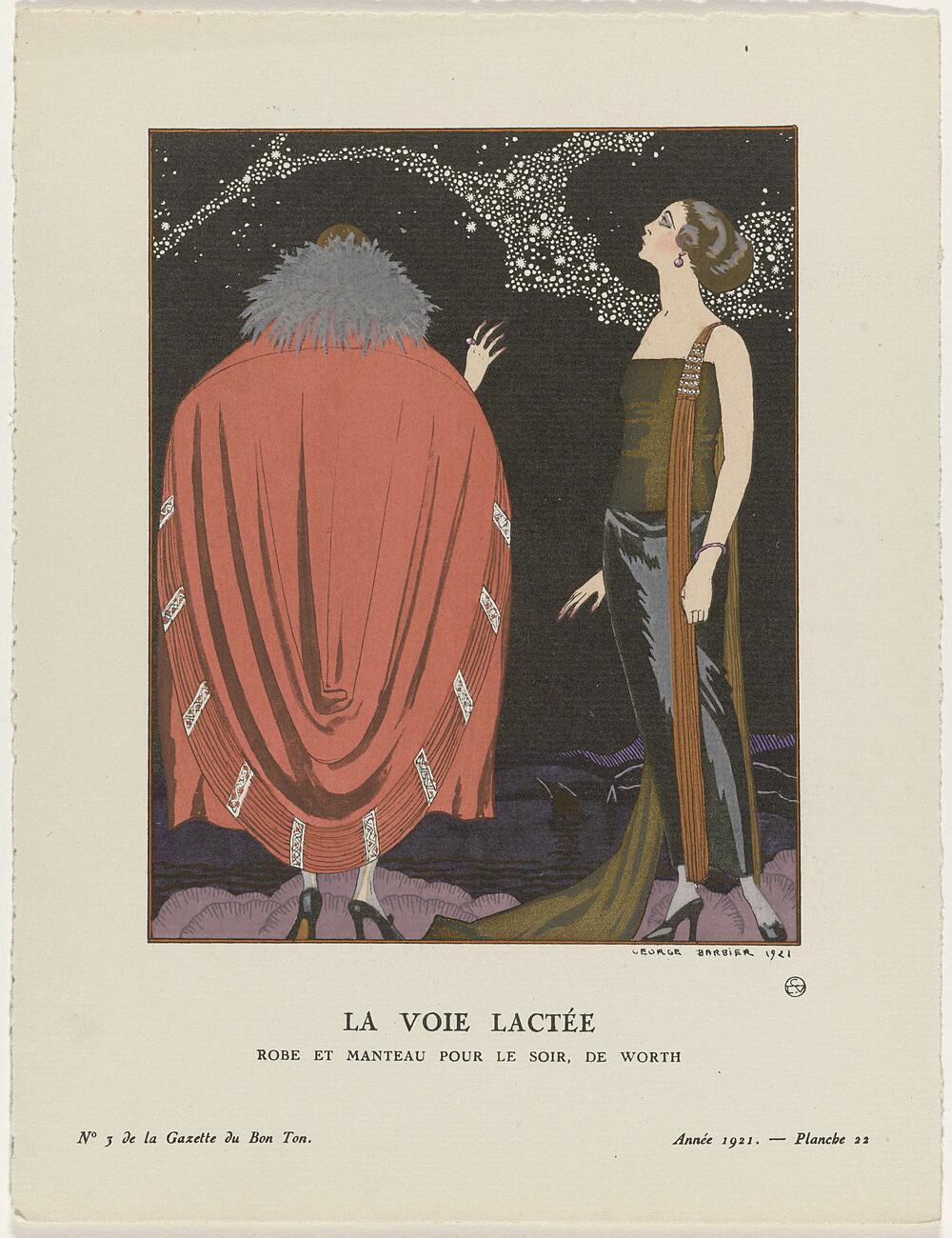 Gazette du Bon Ton. Art – Modes & Frivolités: Evening Attire