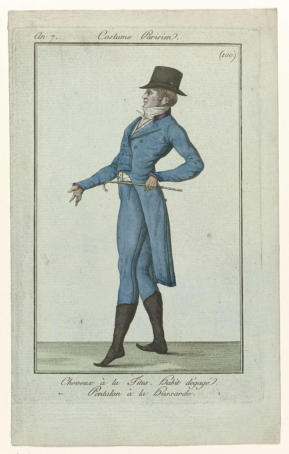 Journal des Dames et des Modes: Men’s Fashion