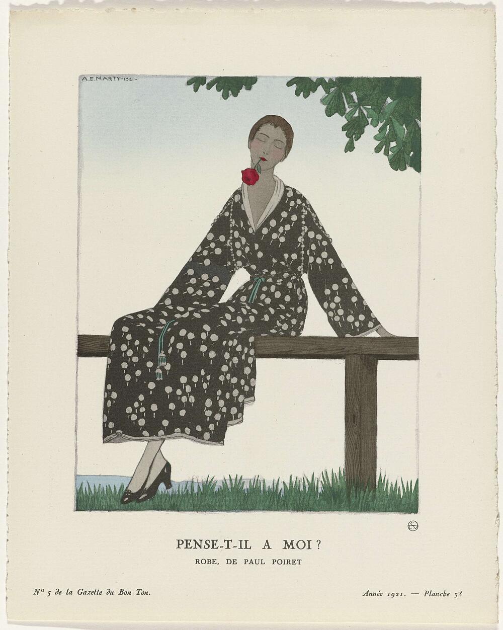 Gazette du Bon Ton. Art – Modes & Frivolités: Famous Fashion Houses