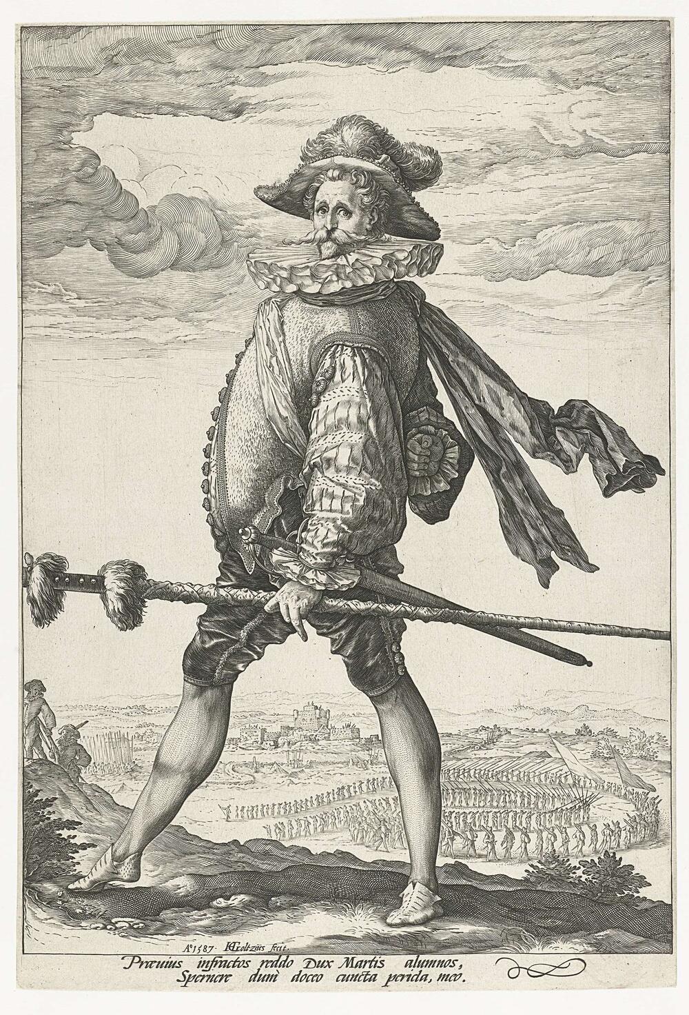 Officieren met ‘ganzenbuiken’
