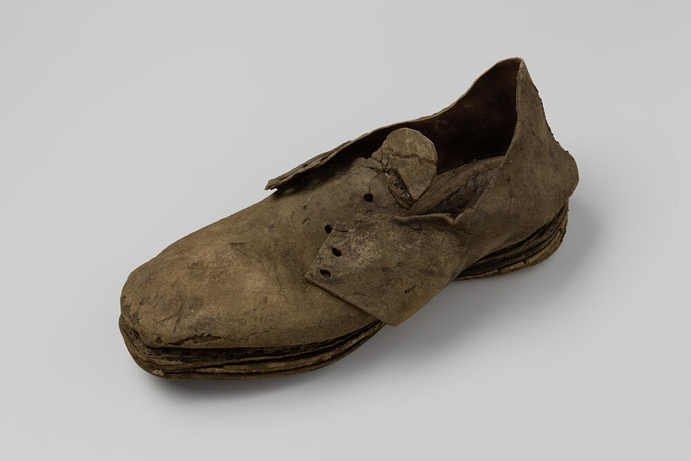 Leren schoen