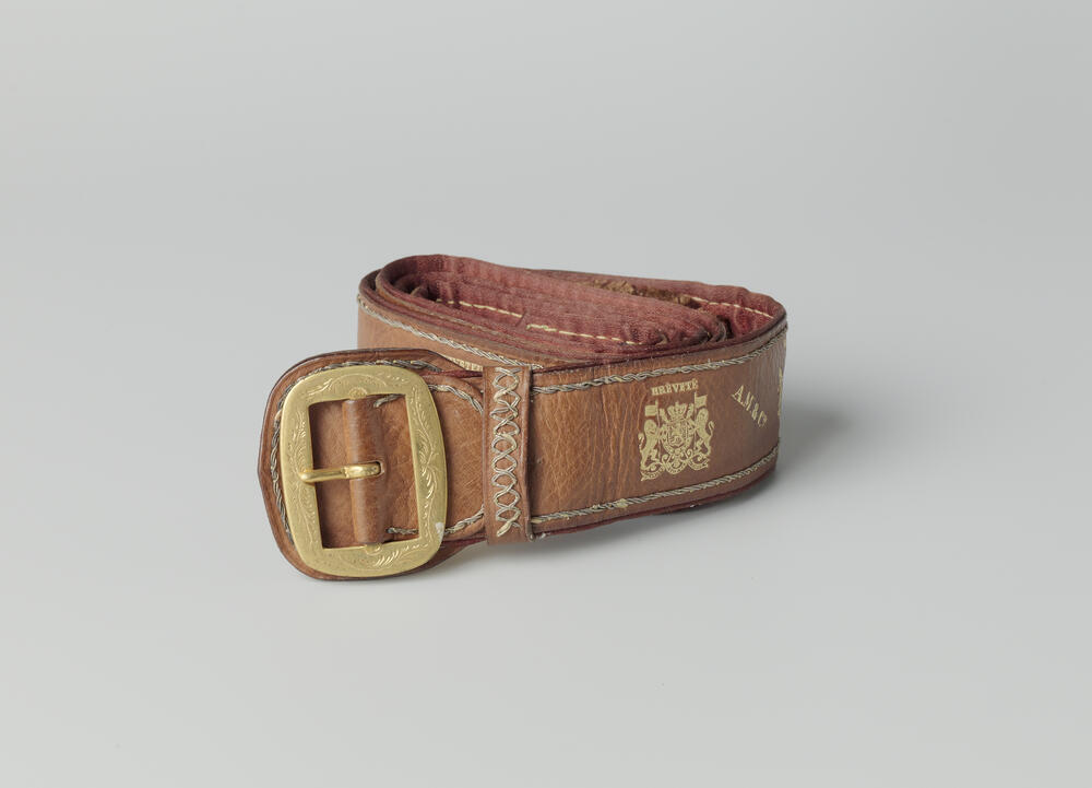 Electro aromatic belt patented against sea sickness