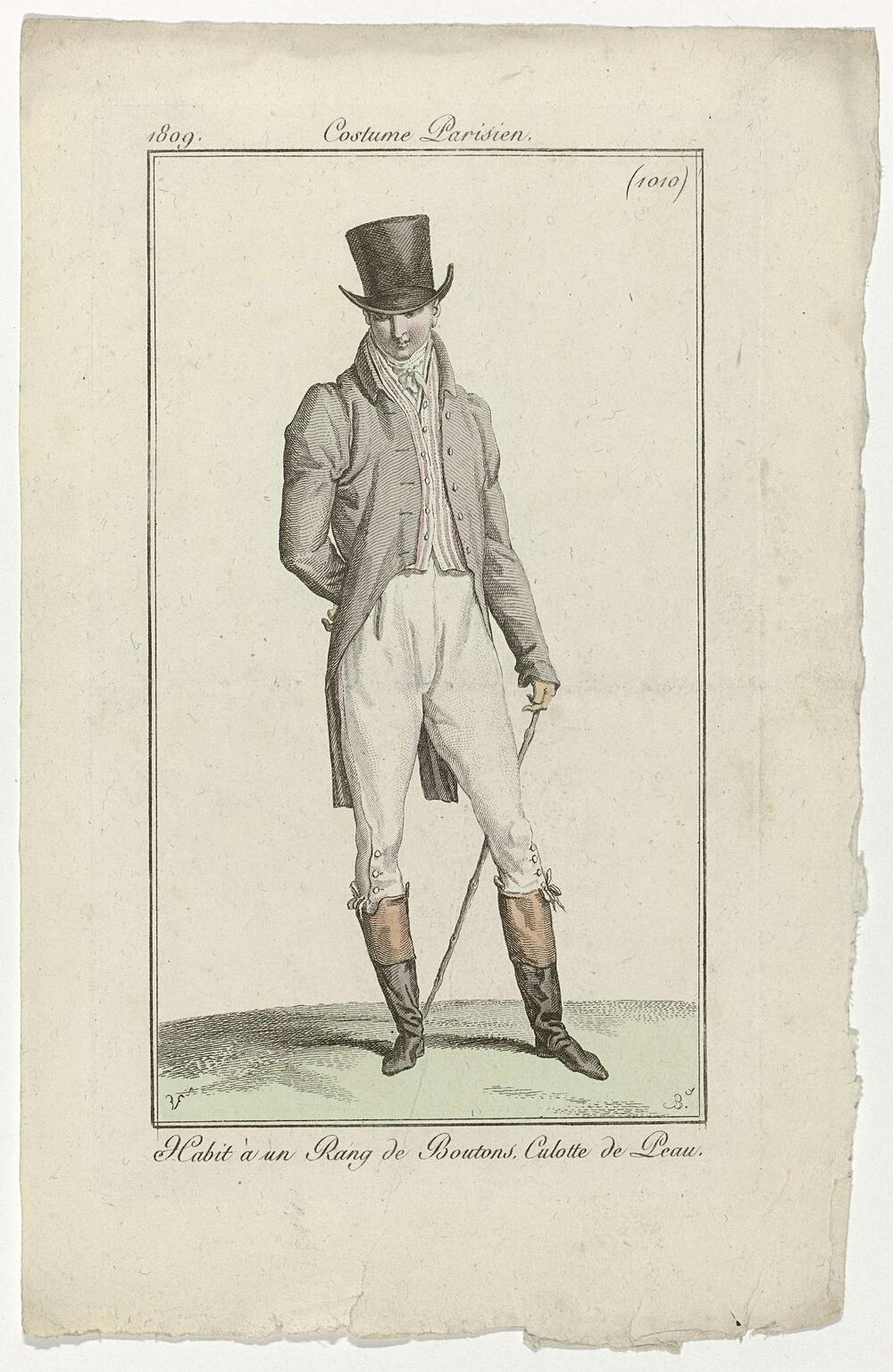 Journal des Dames et des Modes: Men’s Fashion