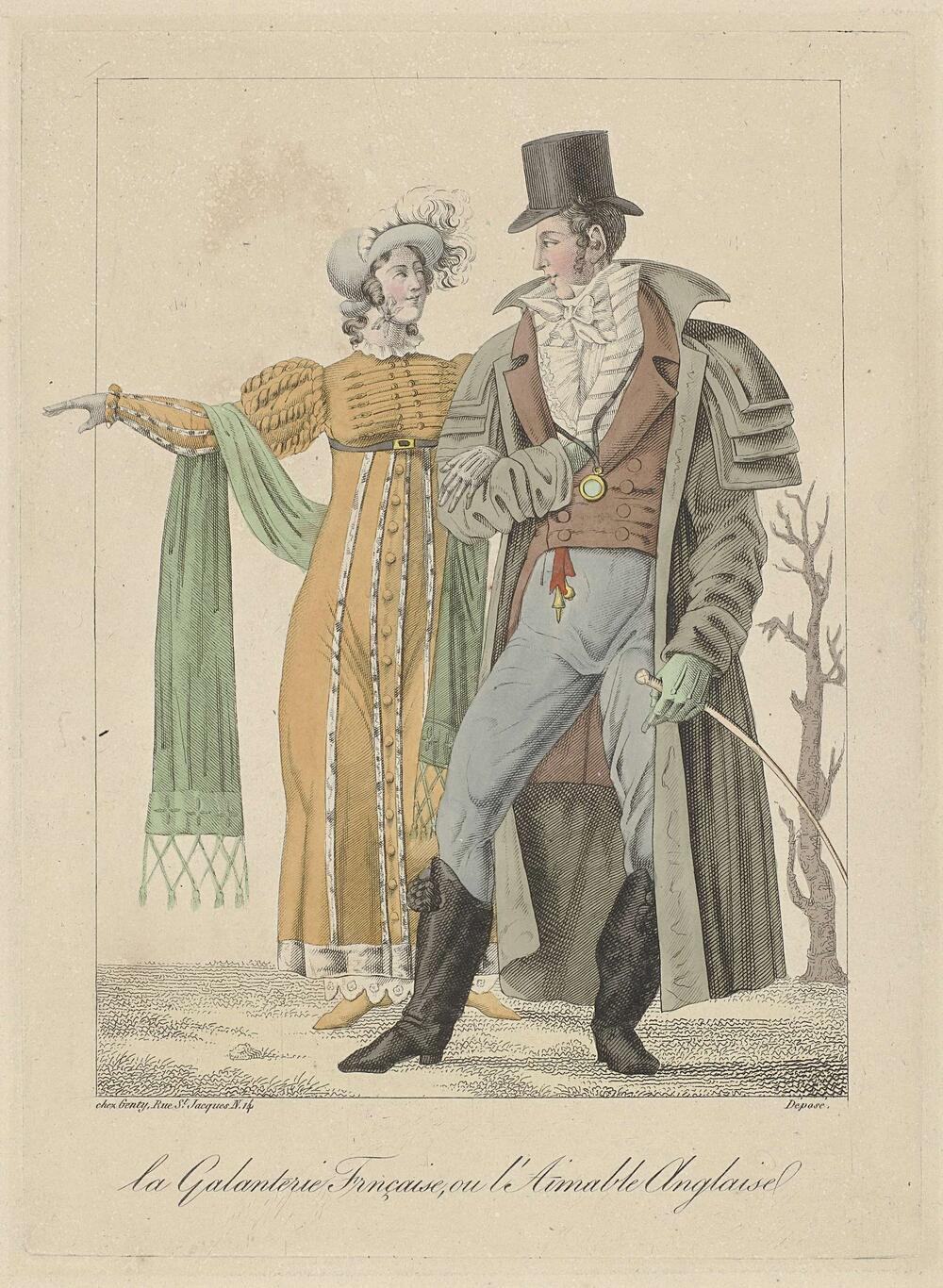 De Franse hoffelijkheid, of de lieftallige Engelse