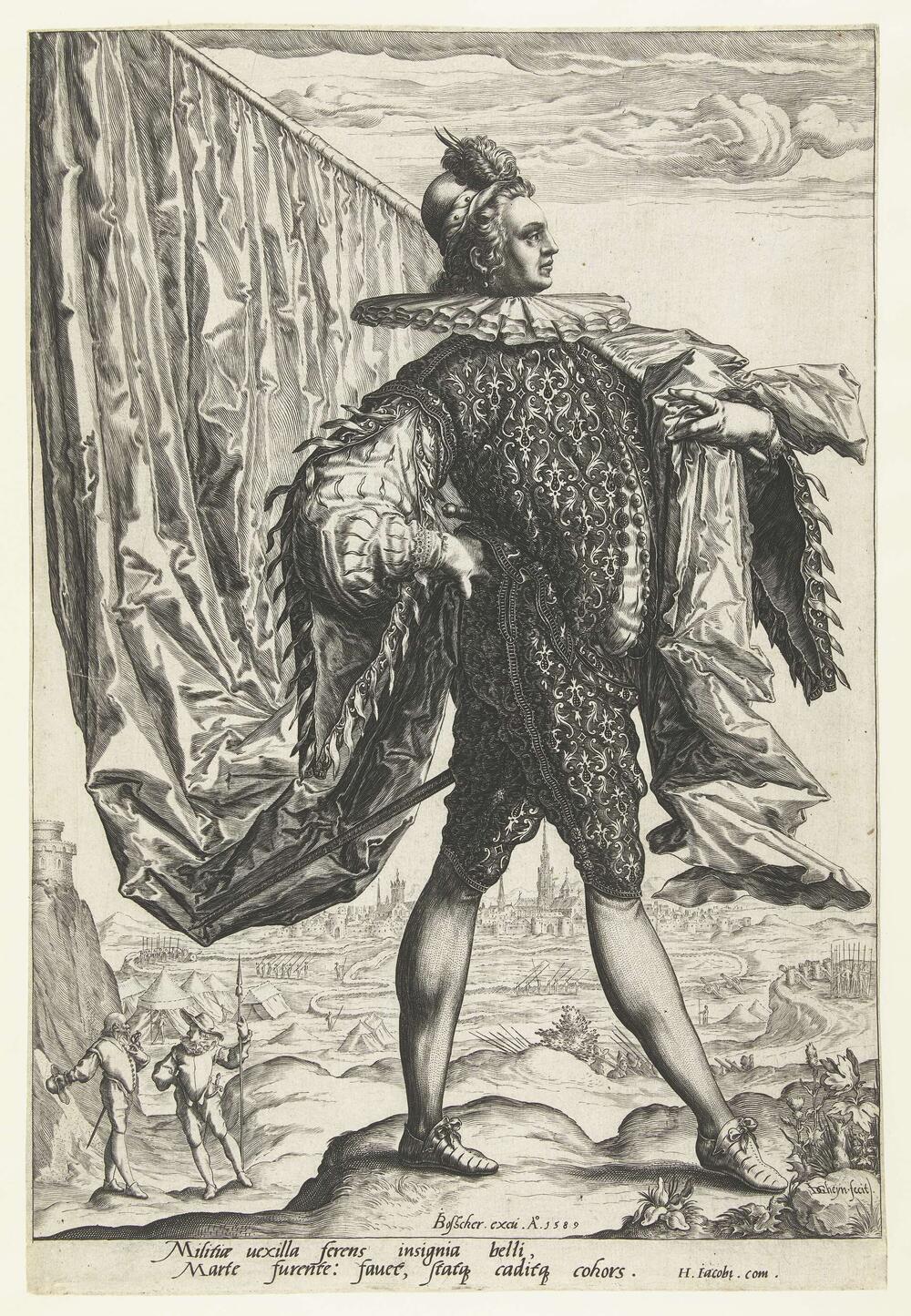 Officieren met ‘ganzenbuiken’