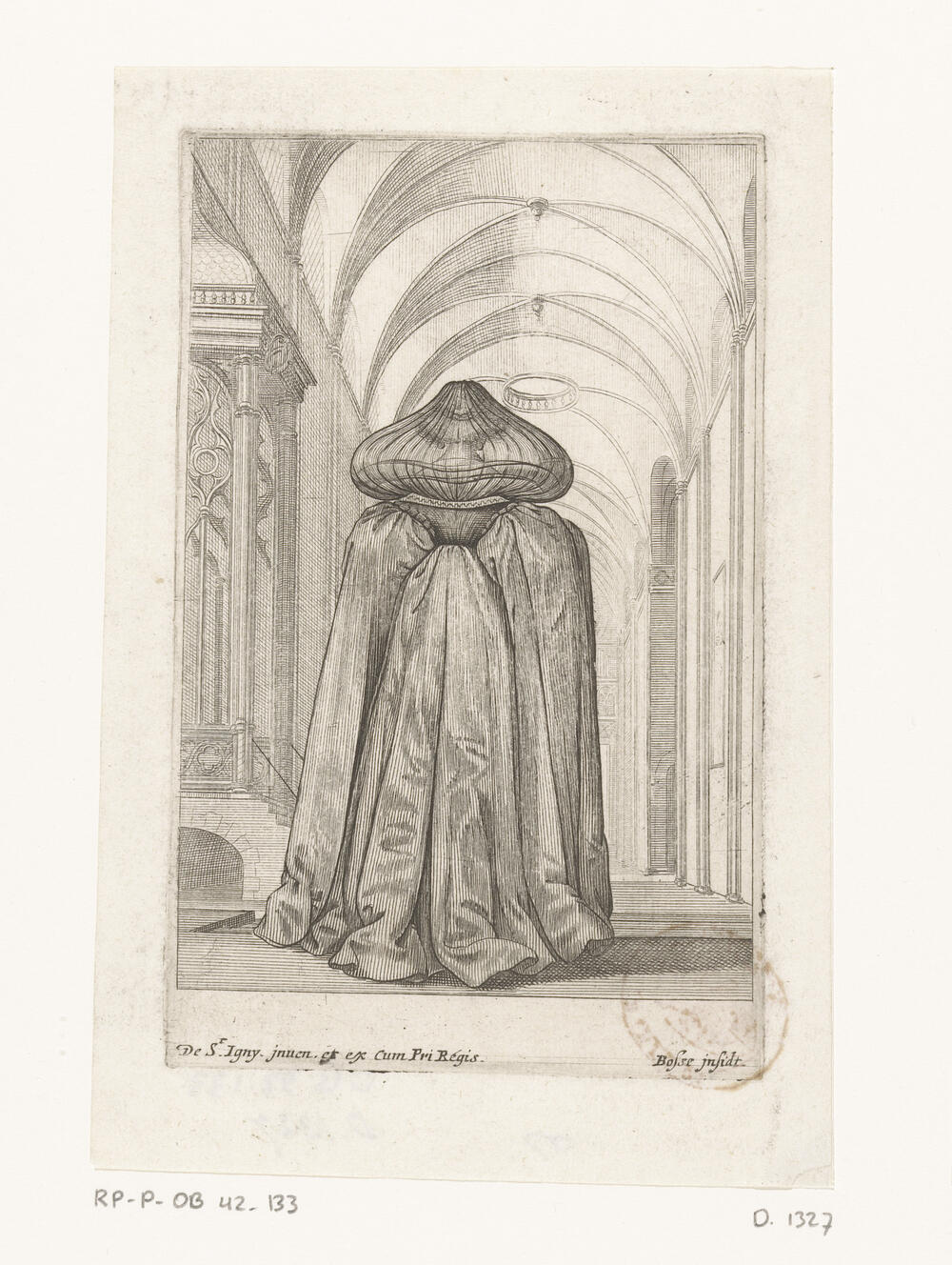 La Noblesse Française à l’église (De Franse adel in de kerk)