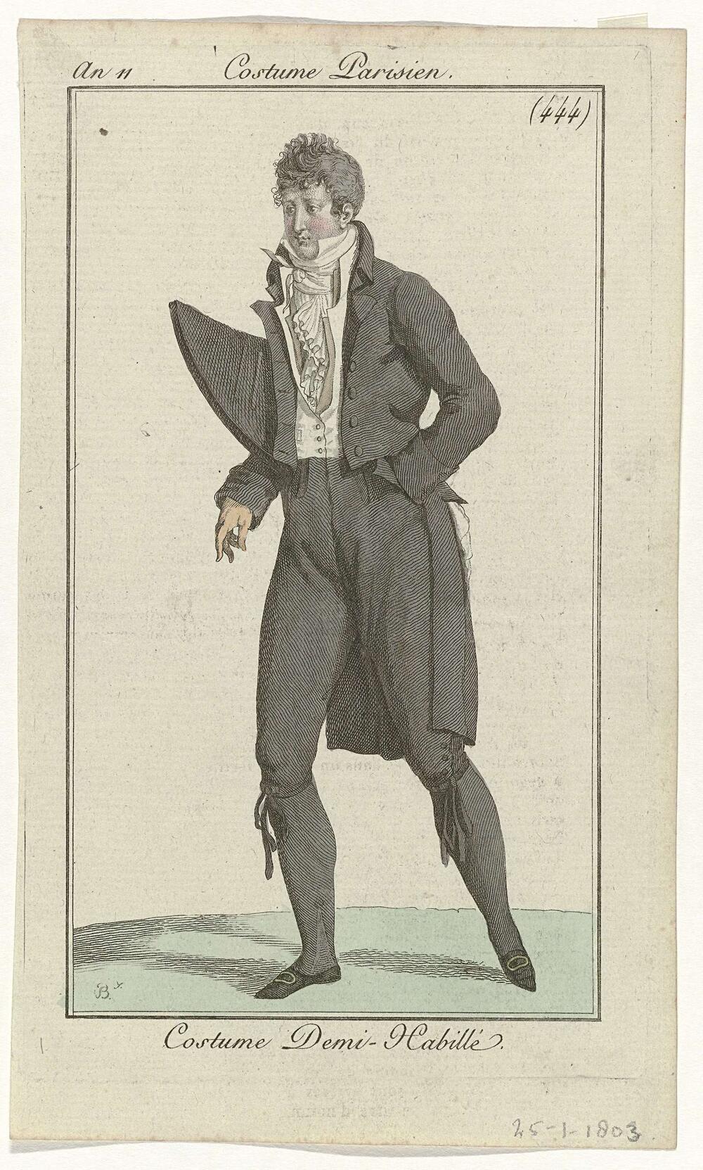 Journal des Dames et des Modes: Men’s Fashion
