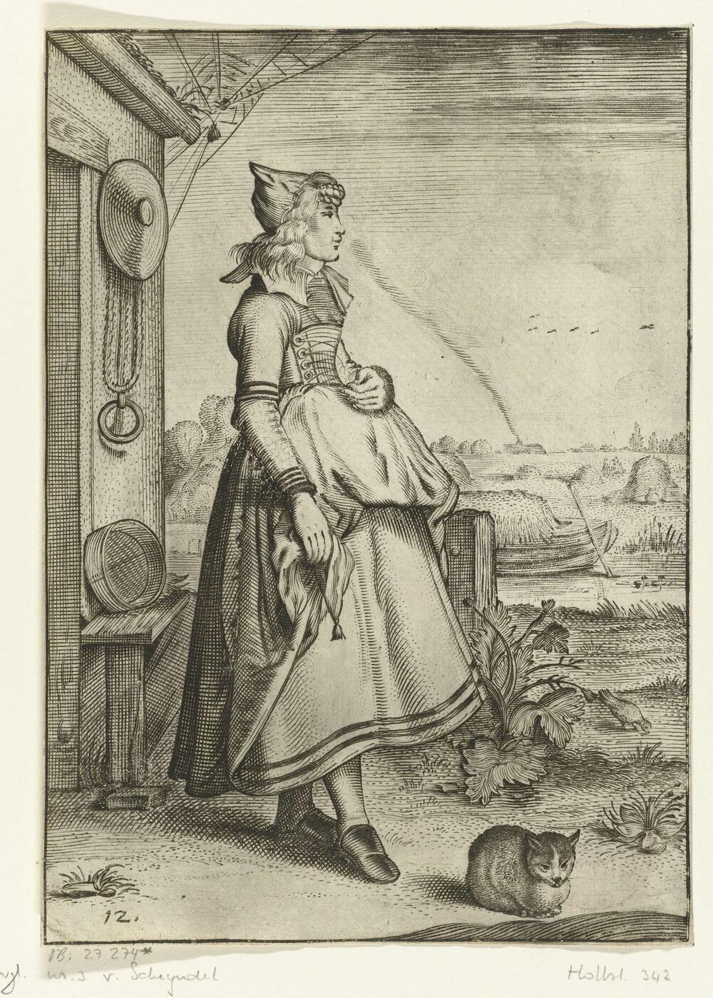 Habitus et cultus Matronarum Nobilu et Rusticarum (Clothing and Manners of Noblewomen and…
