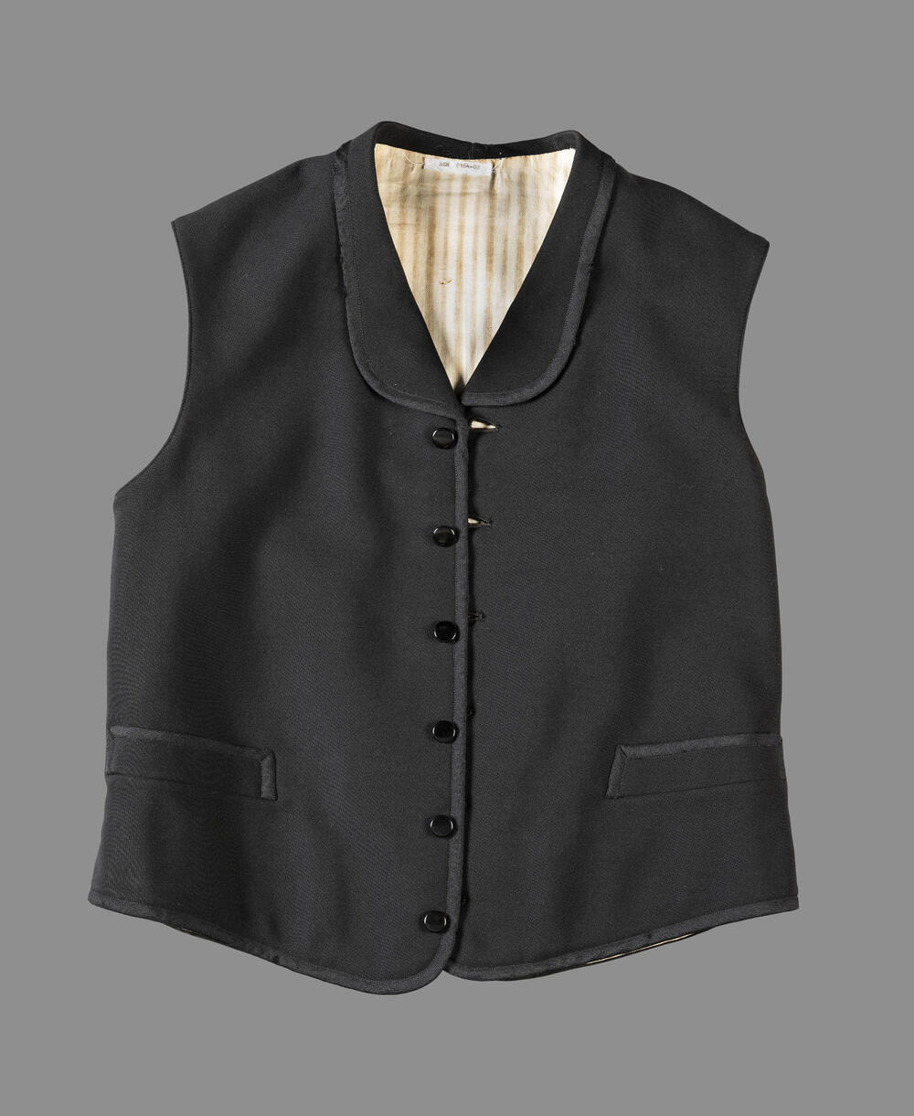 Bruidegomsvest van een set van een jas en vest