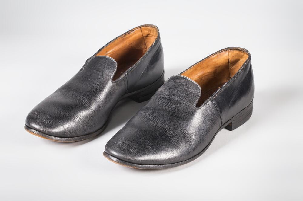 Herenschoenen van een Huizer visserman