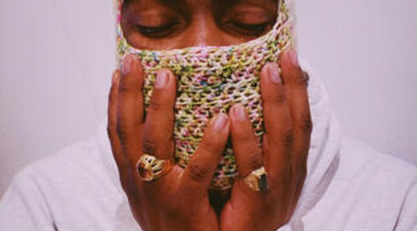 Balaclava van Hafsiya Moussa. Beeld ©Hafsiya Moussa.