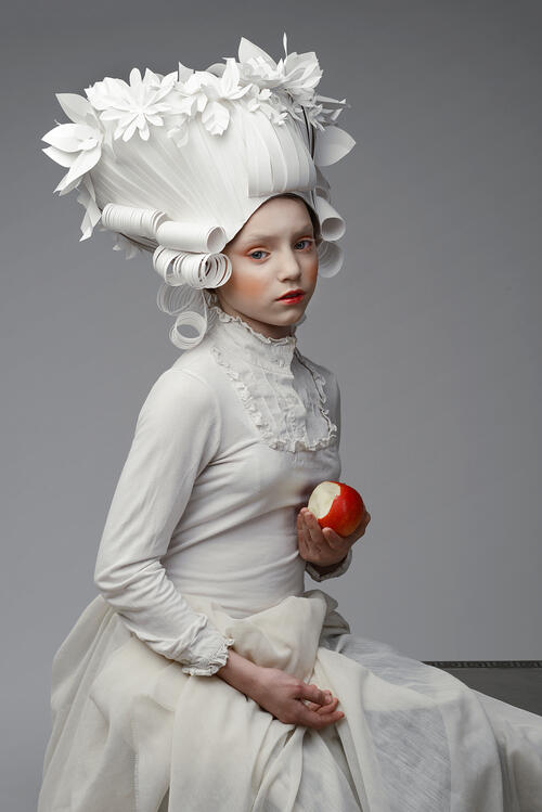 Asya Kozina, Baroque Paper Wigs, 2016